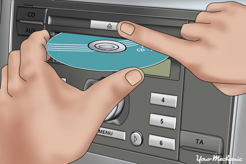 How to Remove a CD Jammed in a Car Player YourMechanic Advice